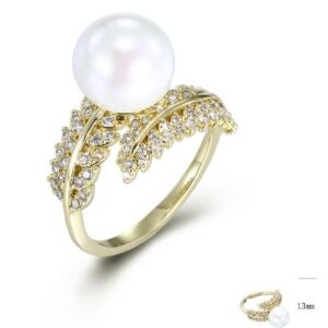 SJ43504, Ladies' Moissanite Ring, S925, Rhodium Plated, White, 3.75g