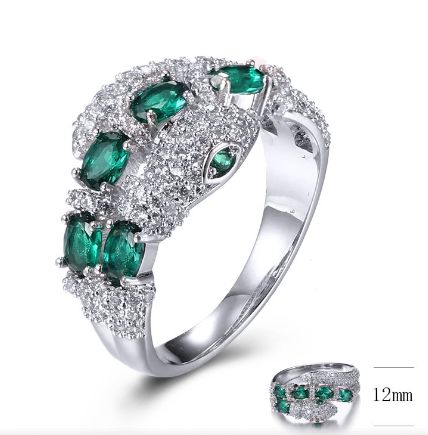 SJ33233, Ladies' Moissanite Ring, S925, Rhodium Plated, White, 3.78g