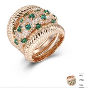 SJ43707-主戒, Ladies' Moissanite Ring, S925, Rhodium Plated, White, 5.83g