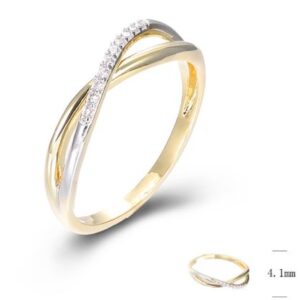 SJ47156, Ladies' Moissanite Ring, S925, Rhodium Plated, White, 1.44g