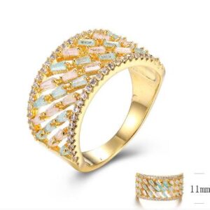 SJ30060, Ladies' Moissanite Ring, S925, Rhodium Plated, White, 4.88g