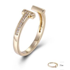 SJ43362, Ladies' Moissanite Ring, S925, Rhodium Plated, White, 1.76g