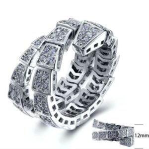 SJ24980, Ladies' Moissanite Ring, S925, Rhodium Plated, White, 11.16g