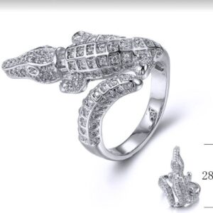 SJ34381, Ladies' Moissanite Ring, S925, Rhodium Plated, White, 6.83g