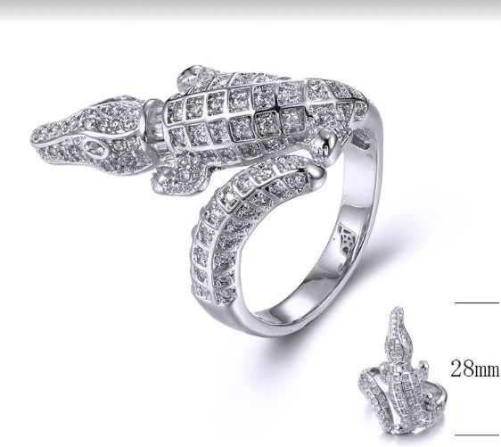SJ34381, Ladies' Moissanite Ring, S925, Rhodium Plated, White, 6.83g