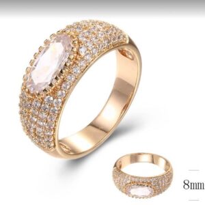 SJ37158, Ladies' Moissanite Ring, S925, Rhodium Plated, White, 4.41g