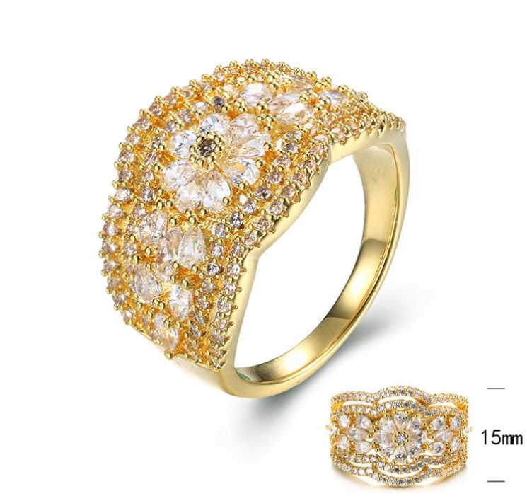 SJ30360, Ladies' Moissanite Ring, S925, Rhodium Plated, White, 5.22g