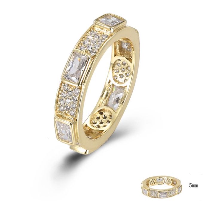 SJ44079, Ladies' Moissanite Ring, S925, Rhodium Plated, White, 4.13g
