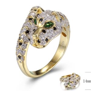 SJ32616, Ladies' Moissanite Ring, S925, Rhodium Plated, White, 5g