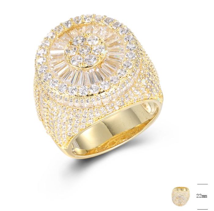 SJ42851, Ladies' Moissanite Ring, S925, Rhodium Plated, White, 15.33g