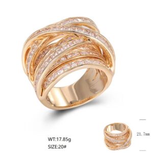 SJ48259, Ladies' Moissanite Ring, S925, Rhodium Plated, White, 16.667g