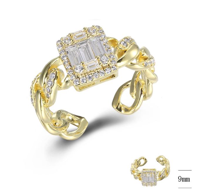 SJ42236, Ladies' Moissanite Ring, S925, Rhodium Plated, White, 4.357g