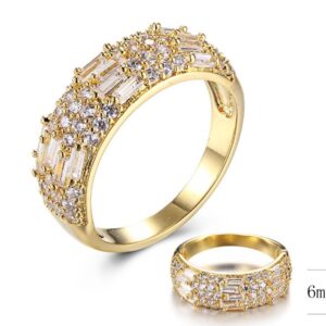 SJ30497, Ladies' Moissanite Ring, S925, Rhodium Plated, White, 3.36g
