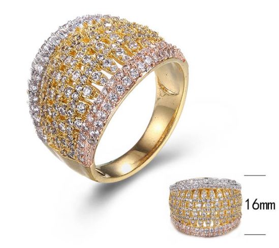 SJ31149, Ladies' Moissanite Ring, S925, Rhodium Plated, White, 5.53g