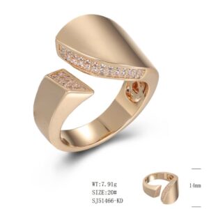 SJ51466, Ladies' Moissanite Ring, S925, Rhodium Plated, White, 8.3g