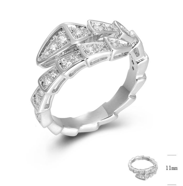SJ45683, Ladies' Moissanite Ring, S925, Rhodium Plated, White, 4.25g