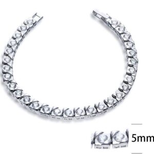 SB02721, Ladies' Moissanite Ring, S925, Rhodium Plated, White, 17.2g