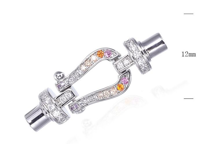 SQ00901, Ladies' Moissanite Ring, S925, Rhodium Plated, White, 6.57g