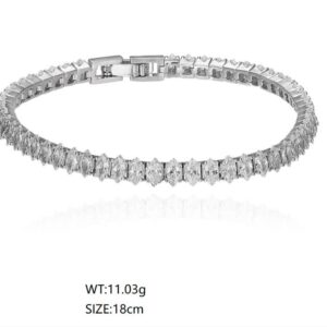 SB17142, Ladies' Moissanite Ring, S925, Rhodium Plated, White, 12.01g