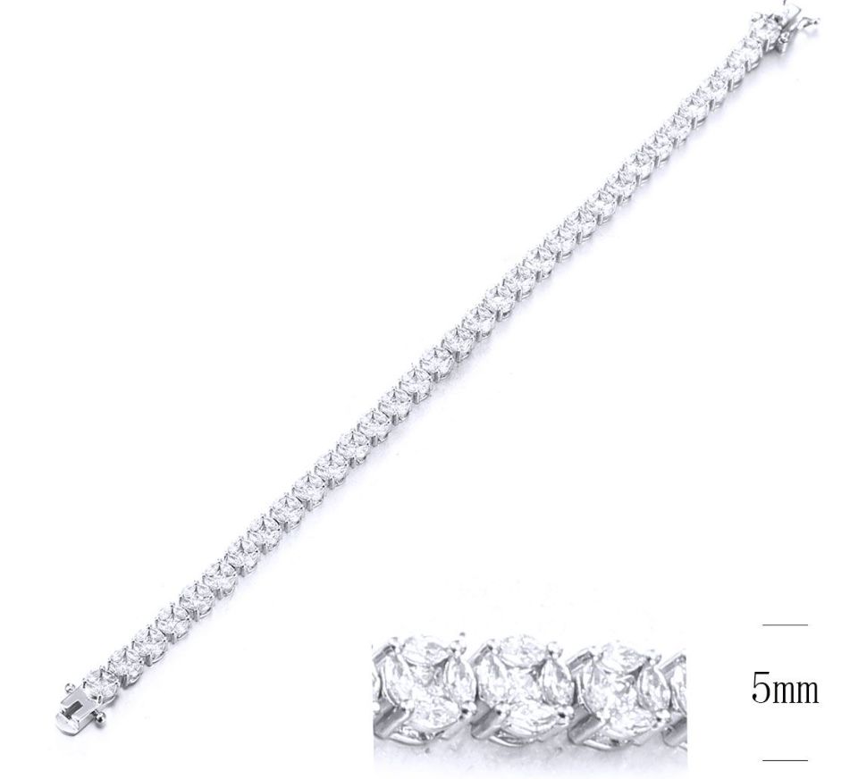 SB11181, Ladies' Moissanite Ring, S925, Rhodium Plated, White, 11.21g