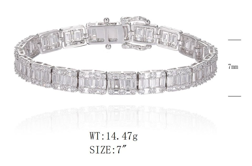 SB17428, Ladies' Moissanite Ring, S925, Rhodium Plated, White, 14.91g