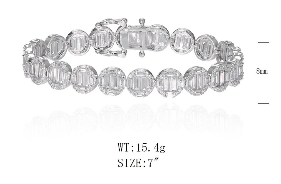 SB17427, Ladies' Moissanite Ring, S925, Rhodium Plated, White, 14.76g