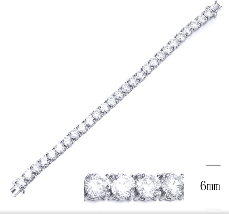 SB09678, Ladies' Moissanite Ring, S925, Rhodium Plated, White, 24.49g