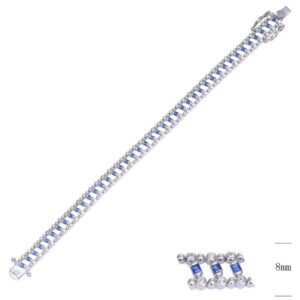 SB15102, Ladies' Moissanite Ring, S925, Rhodium Plated, White, 19.8g