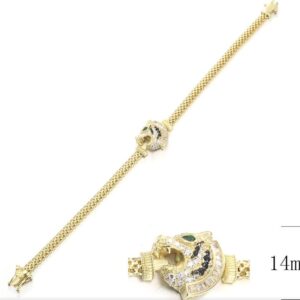 SB10450, Ladies' Moissanite Bracelet, S925, Rhodium Plated, White, 7.64g