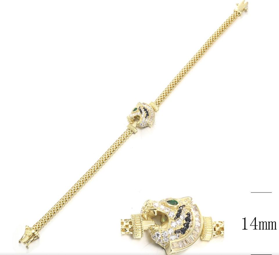 SB10450, Ladies' Moissanite Bracelet, S925, Rhodium Plated, White, 7.64g