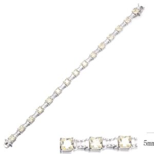 SB09616, Ladies' Moissanite Ring, S925, Rhodium Plated, White, 13.22g