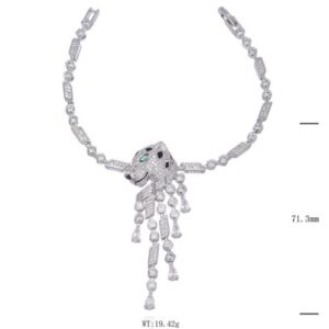 SB17678, Ladies' Moissanite Bracelet, S925, Rhodium Plated, White, 19.43g