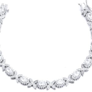 SB09566, Ladies' Moissanite Ring, S925, Rhodium Plated, White, 17.767g