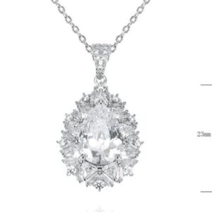 SZ27798, Ladies' Moissanite Ring, S925, Rhodium Plated, White, 4.61g