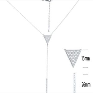 SN05583, Ladies' Moissanite Ring, S925, Rhodium Plated, White, 3.68g