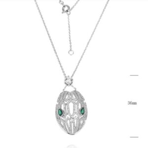 SN14696-单项链, Ladies' Moissanite Ring, S925, Rhodium Plated, White, 7.63g