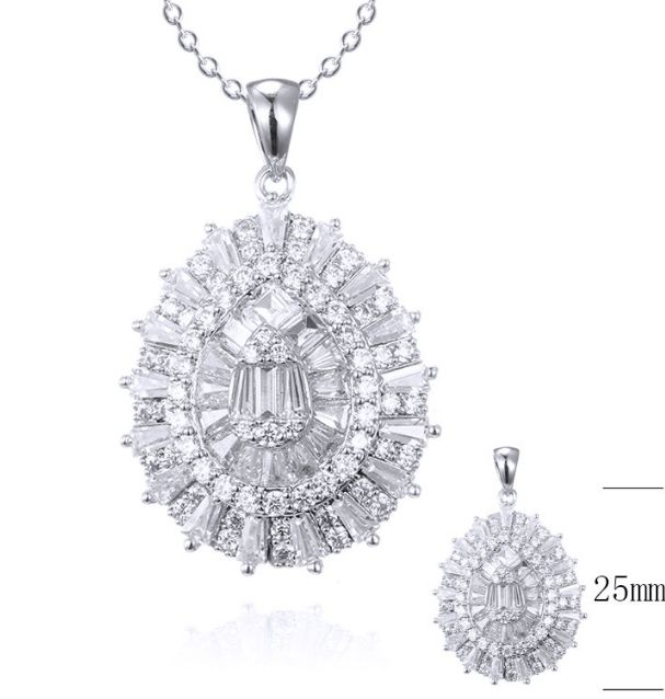 SZ21805, Ladies' Moissanite Ring, S925, Rhodium Plated, White, 15.61g