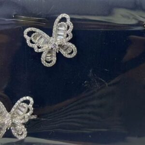 SZ26211, Ladies' Moissanite Ring, S925, Rhodium Plated, White, 10.14g