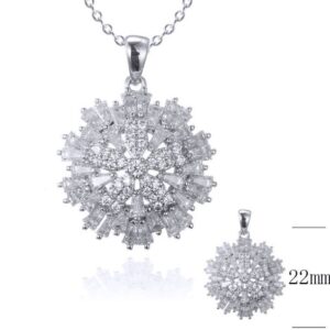 SZ20514, Ladies' Moissanite Ring, S925, Rhodium Plated, White, 13.26g