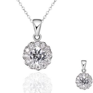 SZ23253, Ladies' Moissanite Ring, S925, Rhodium Plated, White, 5.71g