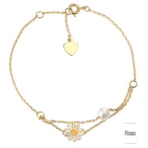 SB13530, Ladies' Moissanite Bracelet, S925, Rhodium Plated, White, 1.6g