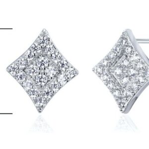 SE17822, Ladies' Moissanite Ring, S925, Rhodium Plated, White, 2.05g