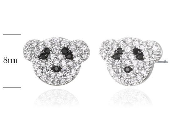 SE29757, Ladies' Moissanite Ring, S925, Rhodium Plated, White, 1.3g