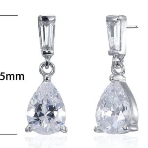 SE17180, Ladies' Moissanite Ring, S925, Rhodium Plated, White, 1.5g