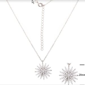SN11855, Ladies' Moissanite Ring, S925, Rhodium Plated, White, 3.4g