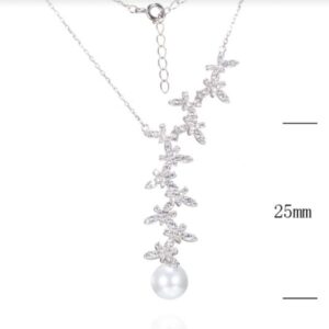 SN11779, Ladies' Moissanite Ring, S925, Rhodium Plated, White, 6.6g