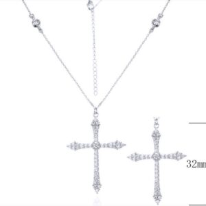 SN10487, Ladies' Moissanite Ring, S925, Rhodium Plated, White, 3.2g