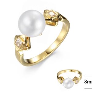SJ40937, Ladies' Moissanite Ring, S925, Rhodium Plated, White, 2.9g