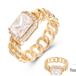 SJ36164, Ladies' Moissanite Ring, S925, Rhodium Plated, White, 4.2g