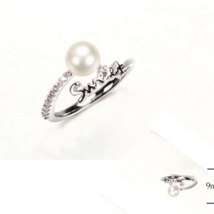 SJ41323, Ladies' Moissanite Ring, S925, Rhodium Plated, White, 2.12g